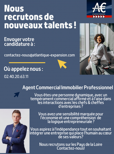 recrutement agent commercial atlantique expansion