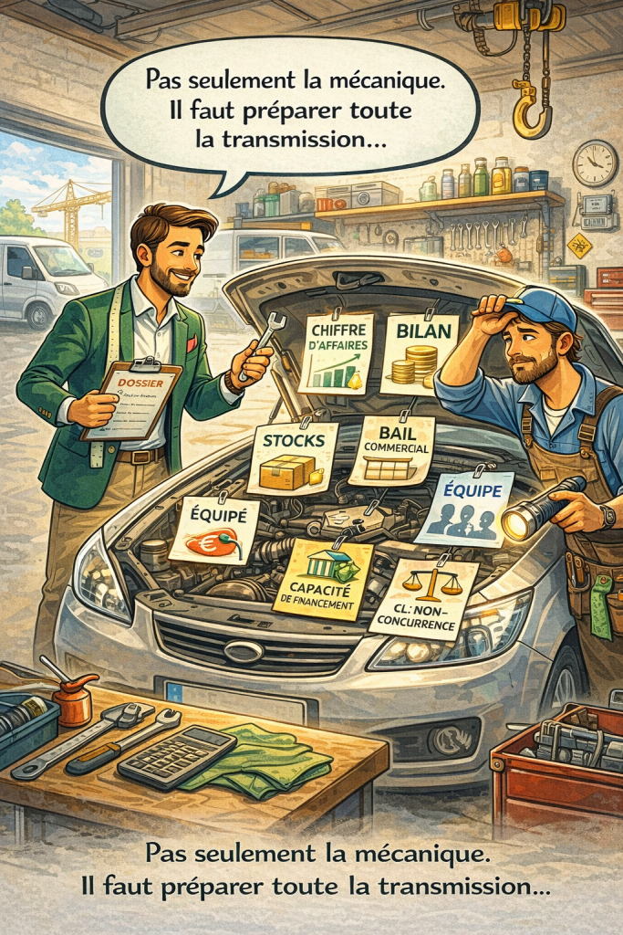 fonds de commerce - cession d'entreprise