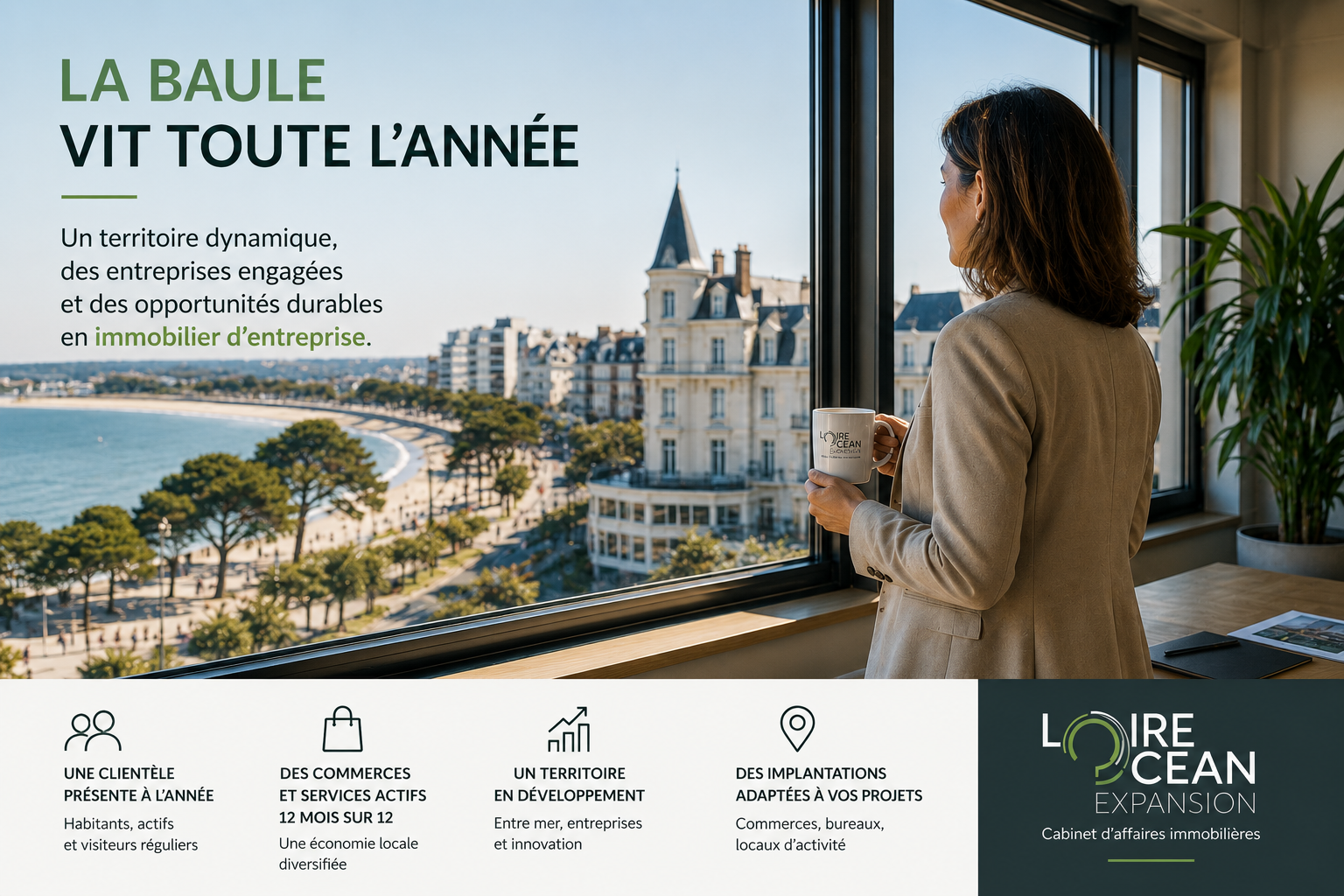 Immobilier d’entreprise à La Baule : une économie active toute l’année